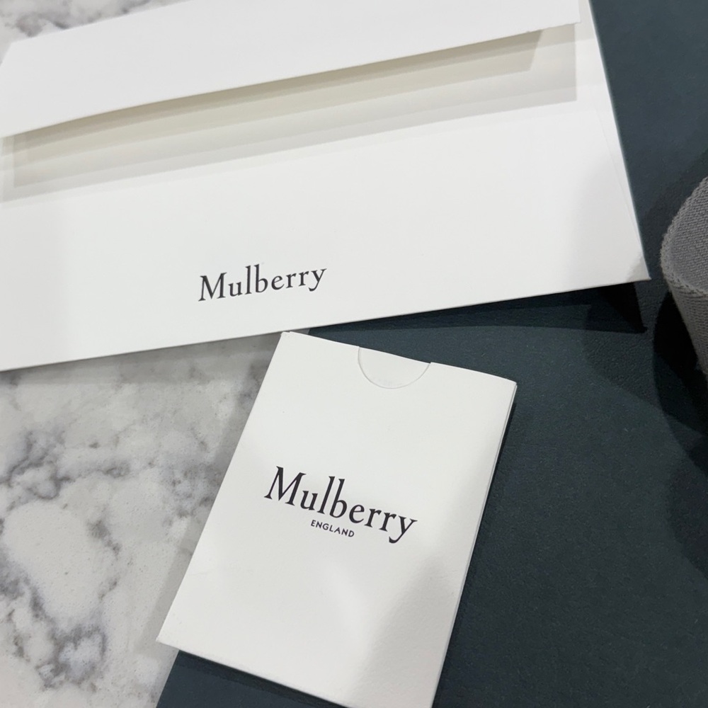 Mulberry Small Antony Powder Blue/grey Leather Crossbody Bag brand new. - Picture 6 of 10